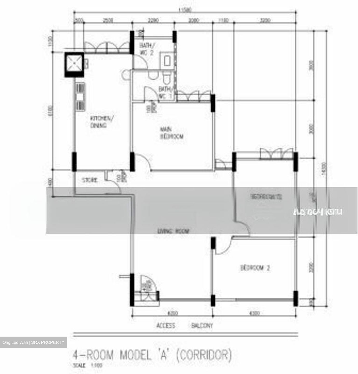 Blk 112 Bukit Purmei Road (Bukit Merah), HDB 4 Rooms #526024941